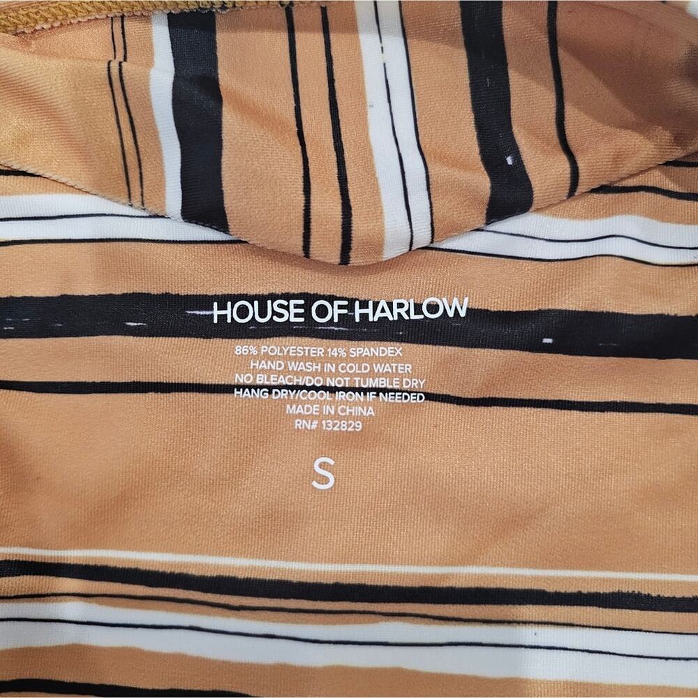 House of Harlow x Revolve Midas Stripe Nelly Bikini - Picture 8 of 9